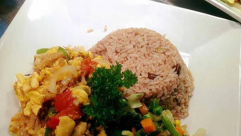 Order Ackee and Salt Fish food online from Trappixx Jamaican Restaurant store, Cherry Hill on bringmethat.com