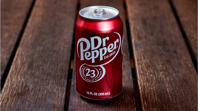 Order Can of Dr. Pepper food online from Smackbird store, Dallas on bringmethat.com