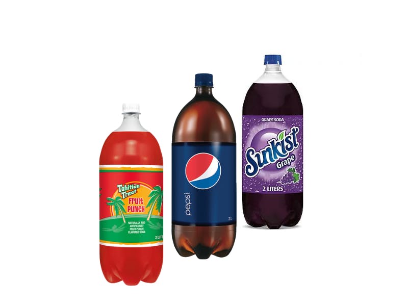 Order 2 Liter Soda - 2 Liter food online from G & G Pizza store, Chester on bringmethat.com