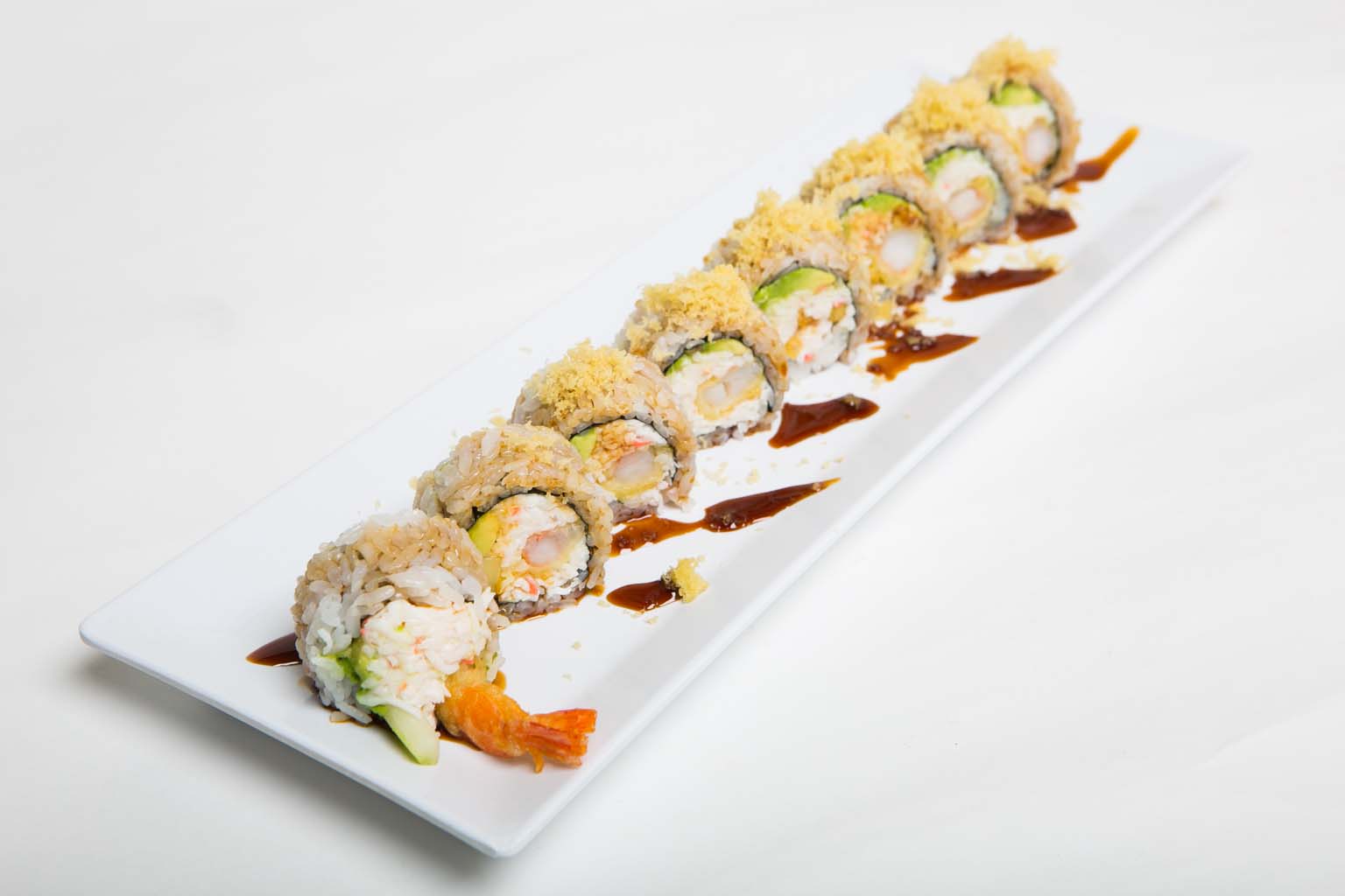 Order Crunch Roll food online from Kaiba Japanese Restaurant store, Anaheim on bringmethat.com