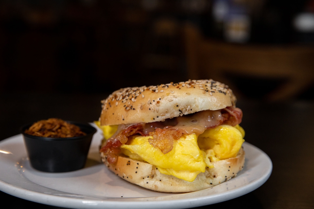 Order Bagel Breakfast Sandwich food online from Taste Bistro store, East Aurora on bringmethat.com