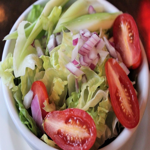 Order Classic Side Salad food online from Green Door Tavern store, Chicago on bringmethat.com