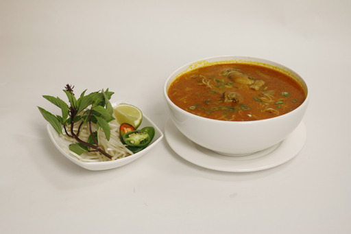 Order Curry Chicken Rice Vermicelli Soup food online from Sunflower Garden store, San Francisco on bringmethat.com