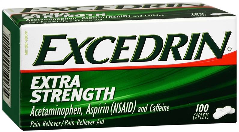 Order Excedrin Extra Strength Caplets food online from Scripx Pharmacy store, Plano on bringmethat.com
