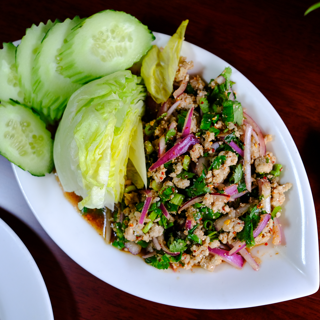 Order C33. Larb Salad food online from Manee Thai store, Chicago on bringmethat.com