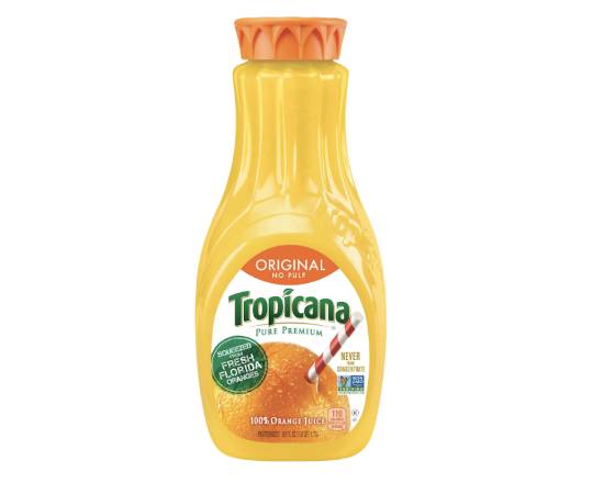 Order Tropicana Pure Premium Orange Juice 59 oz food online from Loma Mini Market store, Long Beach on bringmethat.com