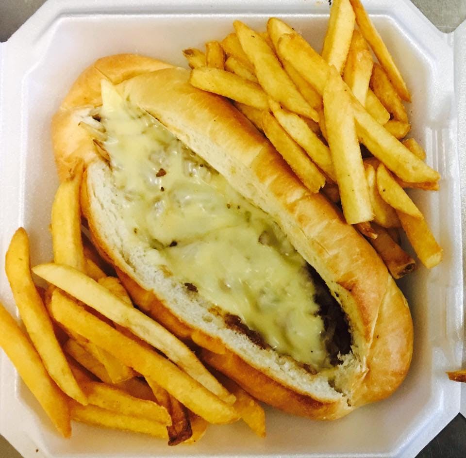Order Teriyaki Philly Cheese Steak - Single Meat food online from Napoli's Pizza store, Anchorage on bringmethat.com