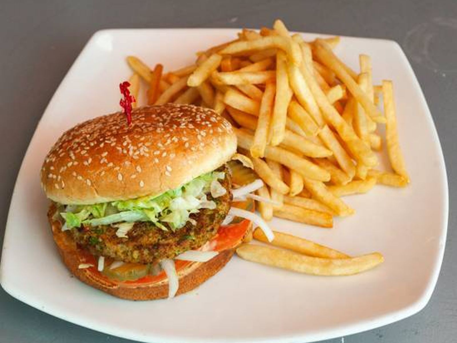 Order Beyond Burger food online from Shalom Grill store, Los Angeles on bringmethat.com