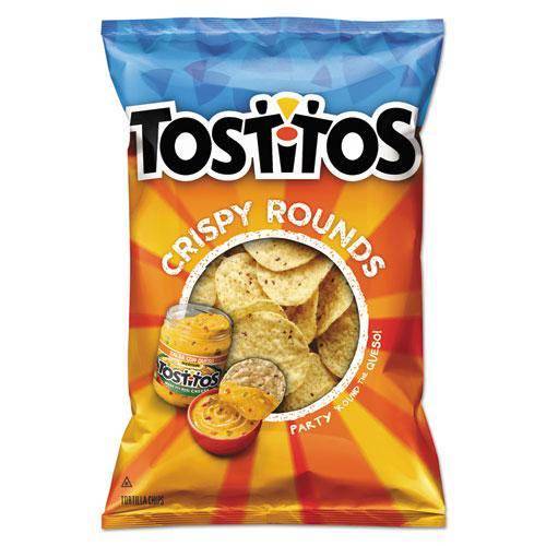 Order Tostitos Crispy Rounds Tortilla Chips food online from Deerings Market store, Traverse City on bringmethat.com
