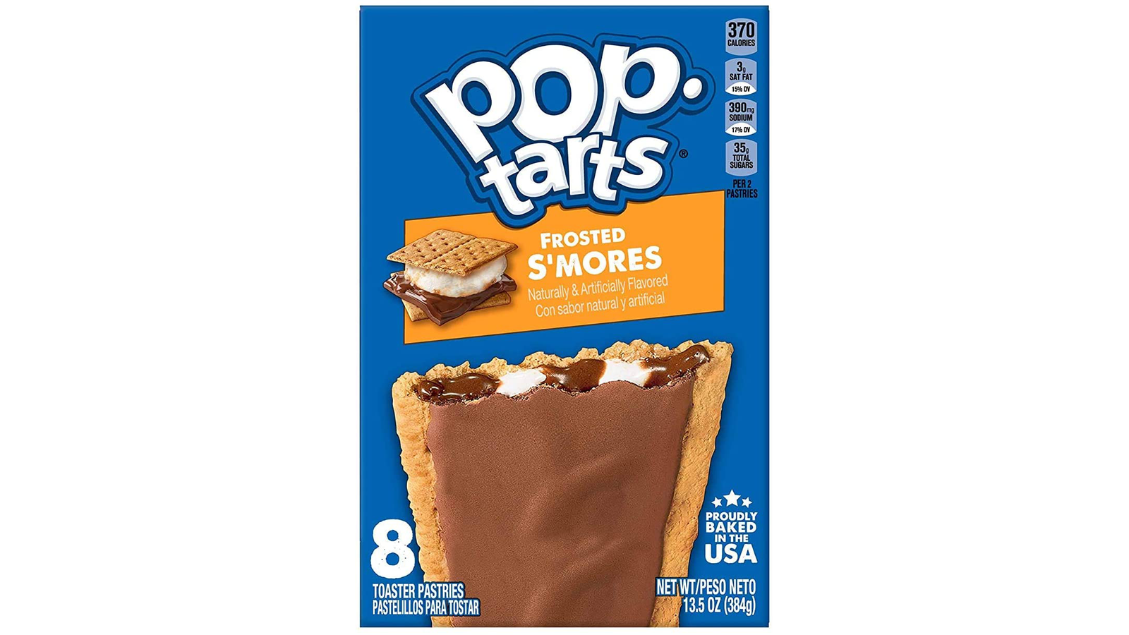 Order Pop Tarts Frosted S'Mores, Naturally & Artificially Flavored - 384g food online from Lula Convenience Store store, Evesham on bringmethat.com