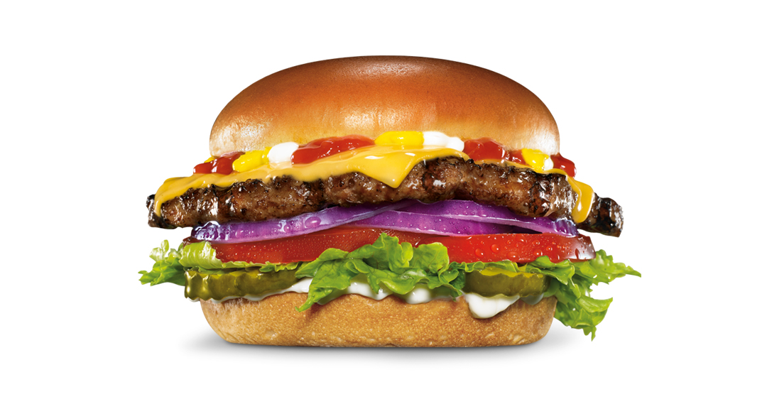 Order Original Angus Burger food online from Hardee store, Fort Wayne on bringmethat.com