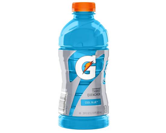 Order Gatorade G Series Thirst Quencher, Cool Blue - 28 fl oz food online from Loma Mini Market store, Long Beach on bringmethat.com