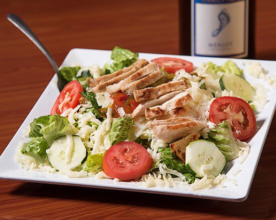 Order Grilled Chicken Salad food online from Via Roma Italian Restaurant & Sports Bar store, Norristown on bringmethat.com