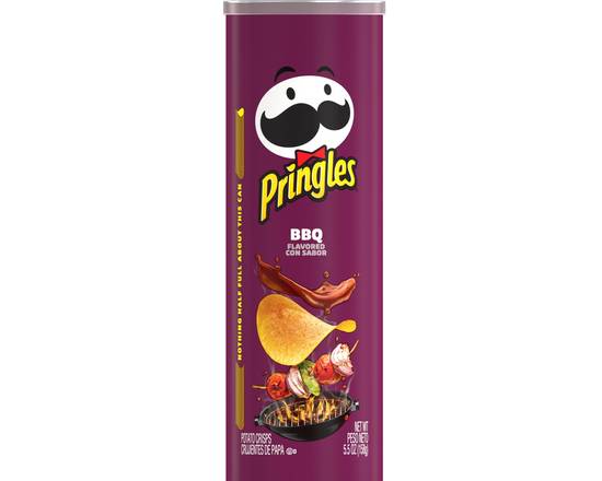Order Pringles BBQ 5.5oz  food online from Moby Liquor store, Los Angeles on bringmethat.com