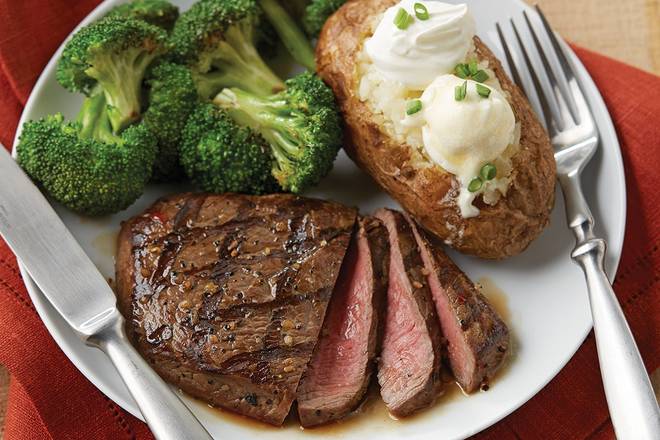 Order Grilled Top Sirloin* food online from Shari's Cafe store, Wilsonville on bringmethat.com