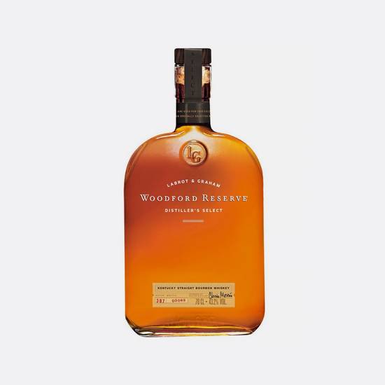 Order Woodford Reserve 750ml | 45% abv food online from Pink Dot Logan Heights store, San Diego on bringmethat.com