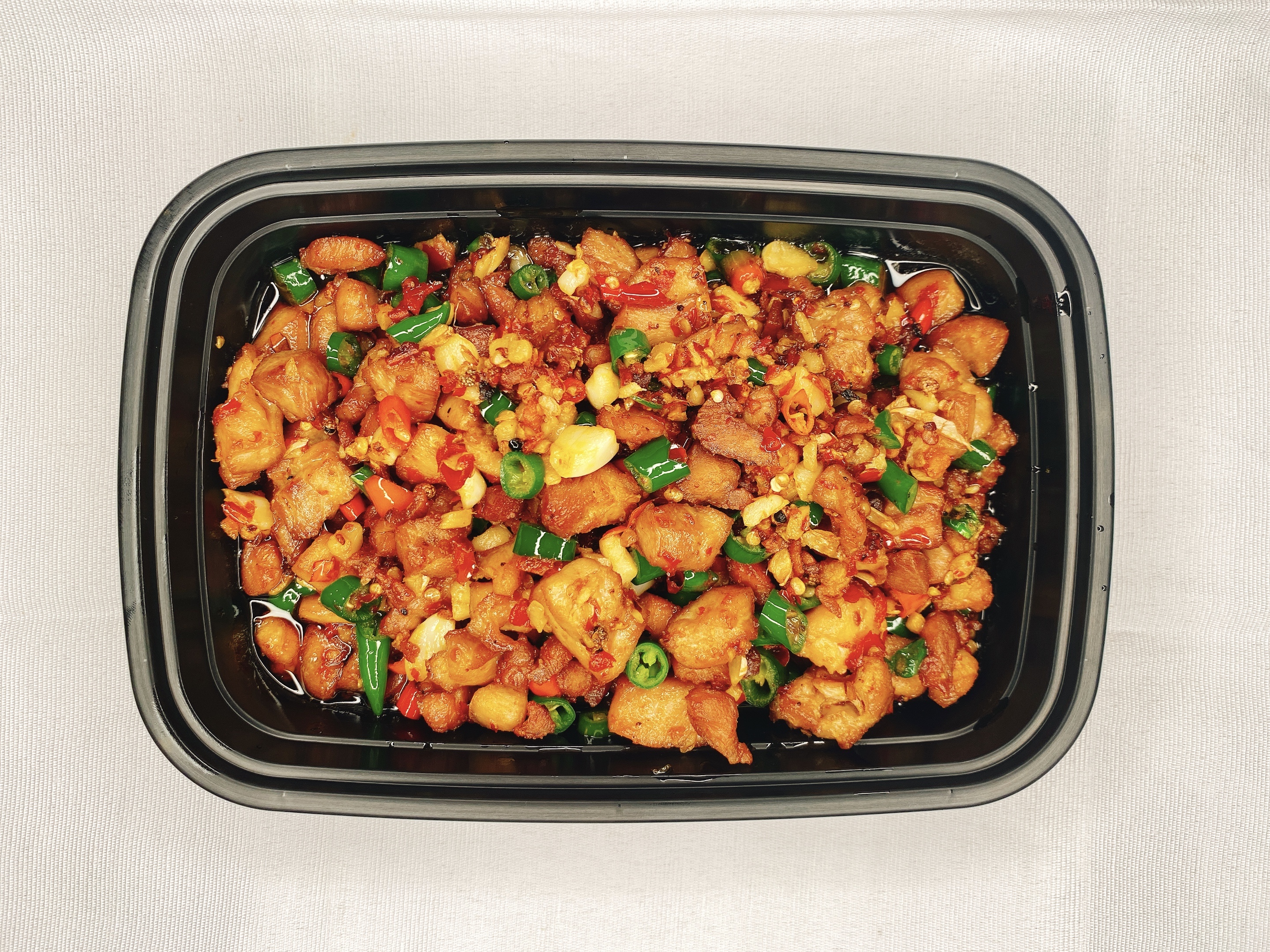 Order Zigong Style Diced Chicken with Pepper 自贡小煎鸡 food online from Royal Pot store, East Lansing on bringmethat.com