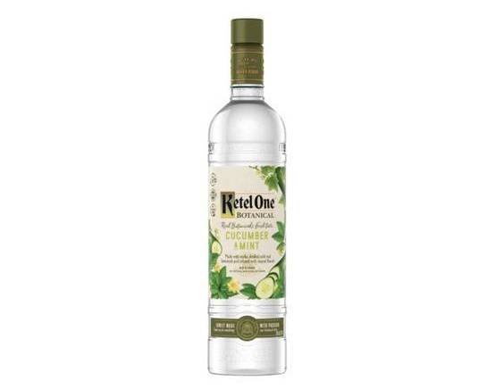 Order Ketel One Cucumber Mint, 750mL No Sugar vodka (30.0% ABV) food online from Cold Spring Liquor store, Liberty Hill on bringmethat.com