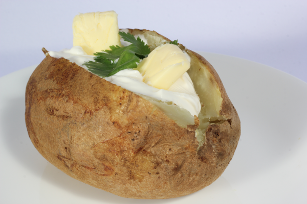 Order Baked Potato food online from Charo Chicken store, Huntington Beach on bringmethat.com