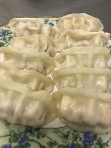 Order 5. Steamed Dumplings 水饺(10) food online from Moon Wok store, Lenexa on bringmethat.com
