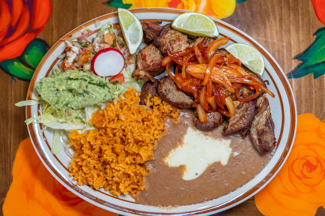 Order Carnitas Dinner food online from Maria's Mexican Restaurant store, Charlotte on bringmethat.com