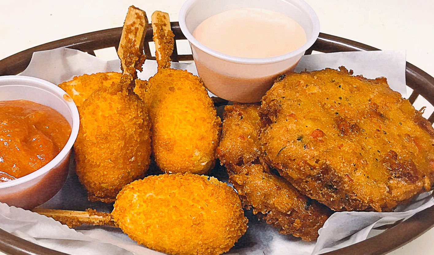 Order Crab Cakes food online from Storming Crab store, Albuquerque on bringmethat.com
