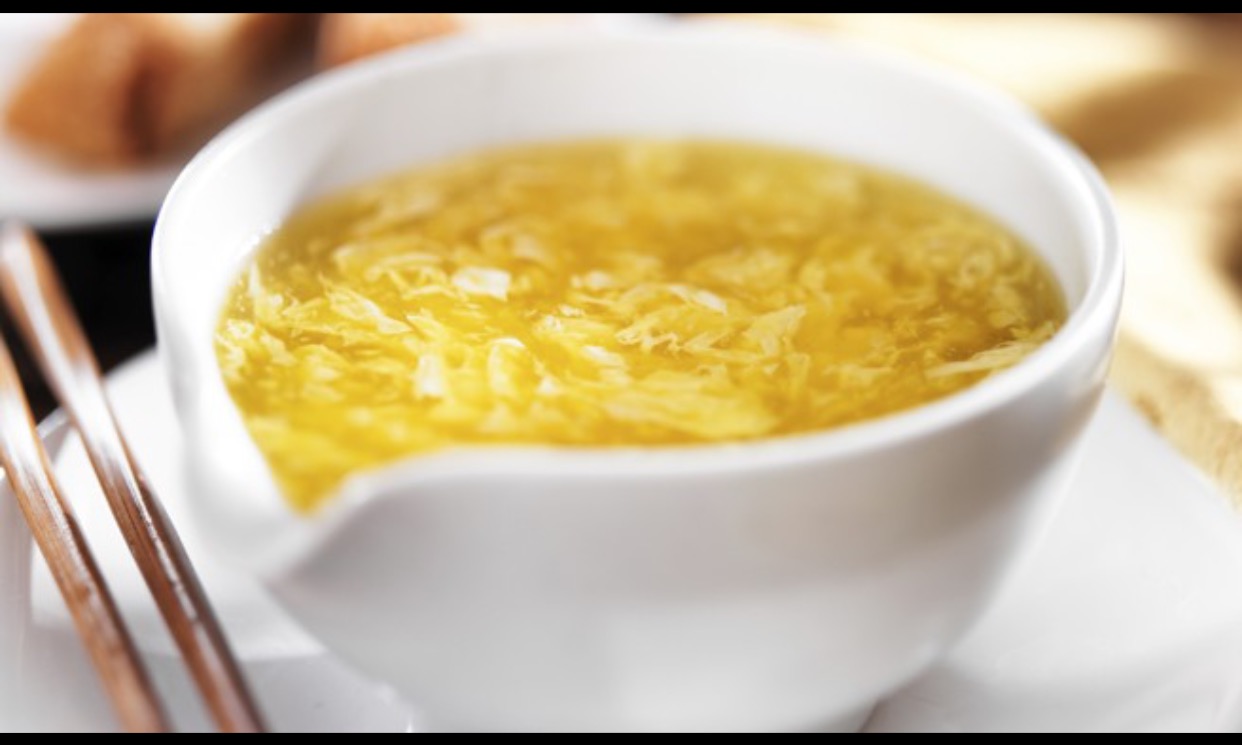 Order 22. Egg Drop Soup food online from China House Delivery store, Lodi on bringmethat.com