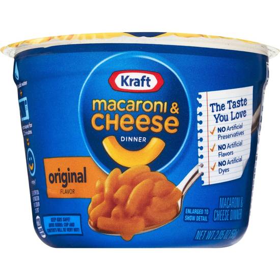 Order Kraft Easy Mac Microwavable Macaroni & Cheese Dinner Cups food online from Cvs store, DOVER on bringmethat.com