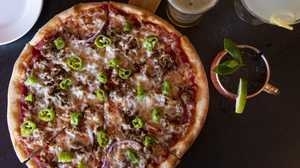 Order Frank's Favorite Pizza food online from Limoncello store, West Chester on bringmethat.com