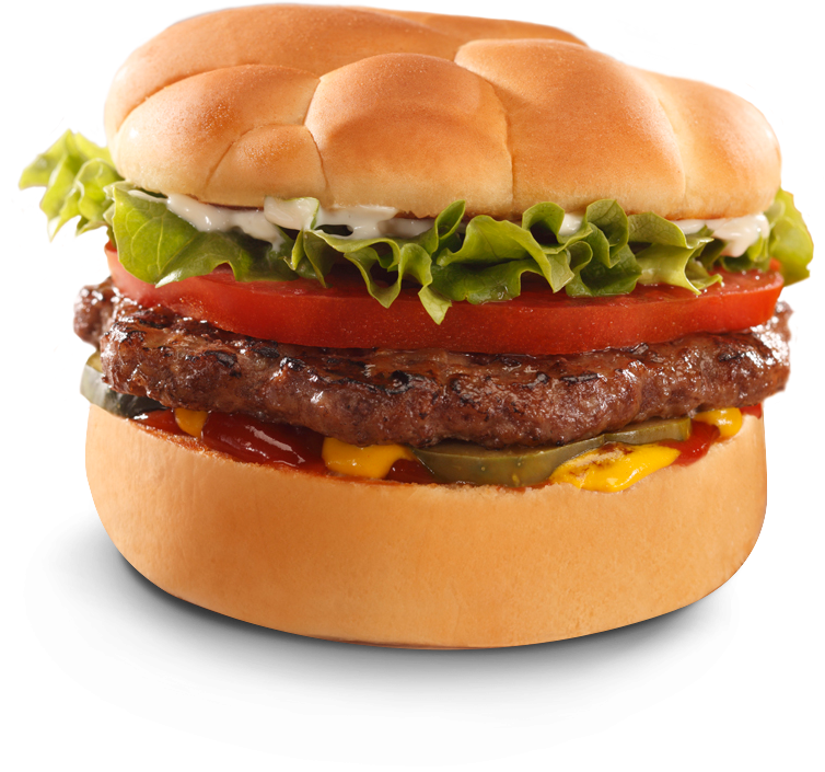 Order Jr Burger food online from Back Yard Burgers store, Little Rock on bringmethat.com