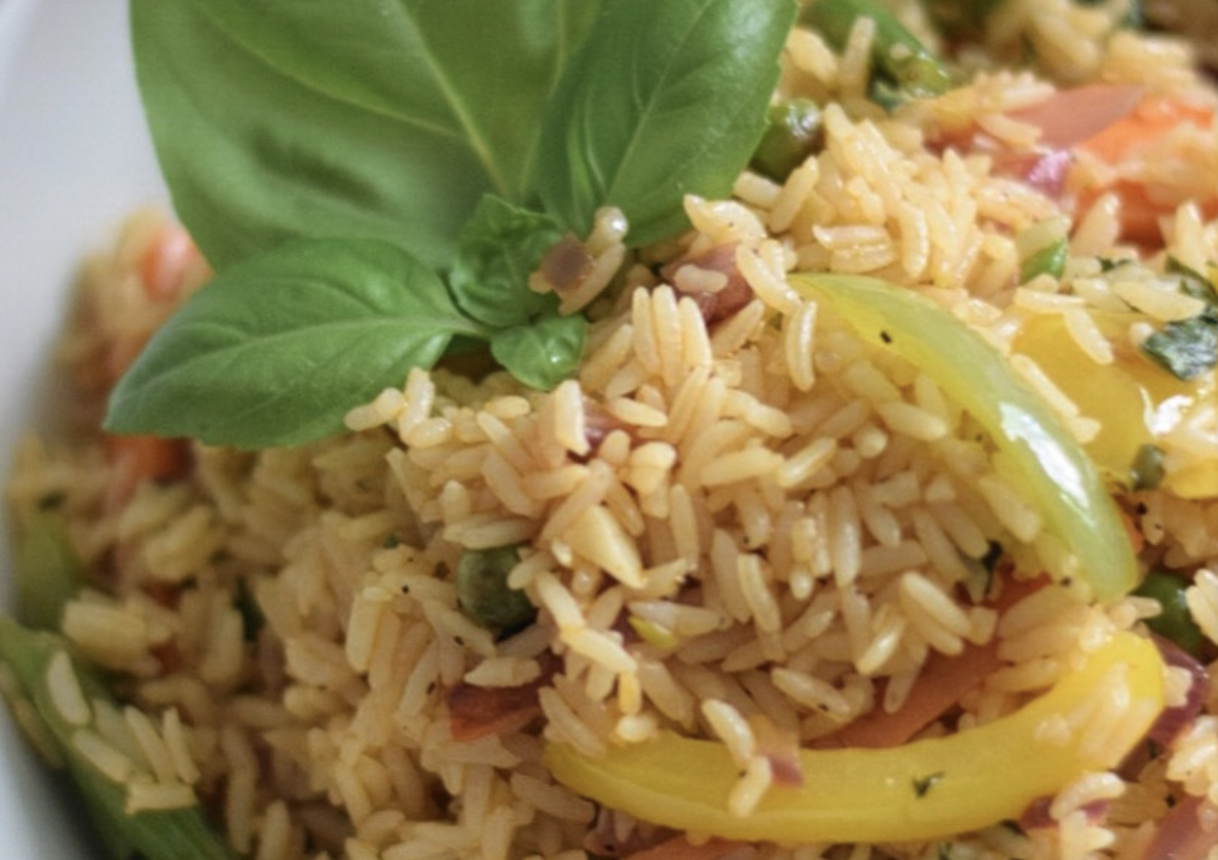 Order Small Basil Fried Rice food online from Jin 28 store, Carol Stream on bringmethat.com