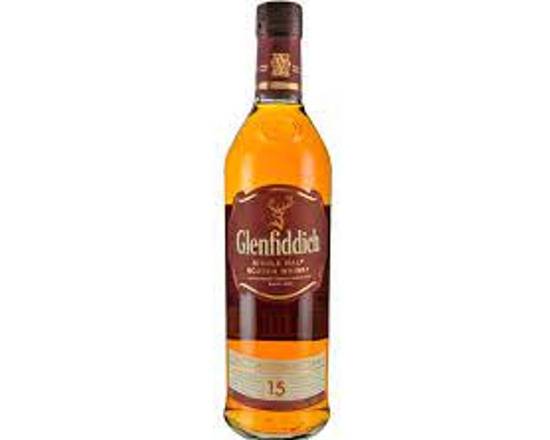 Order Glenfiddich 15 Year Old 750 ml 43% food online from Starway Liquor store, Bell Gardens on bringmethat.com