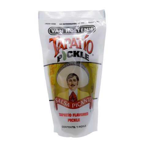 Order Van Holten's Pickle-in-a-Pouch Tapatio Flavor food online from 7-Eleven store, Hutto on bringmethat.com