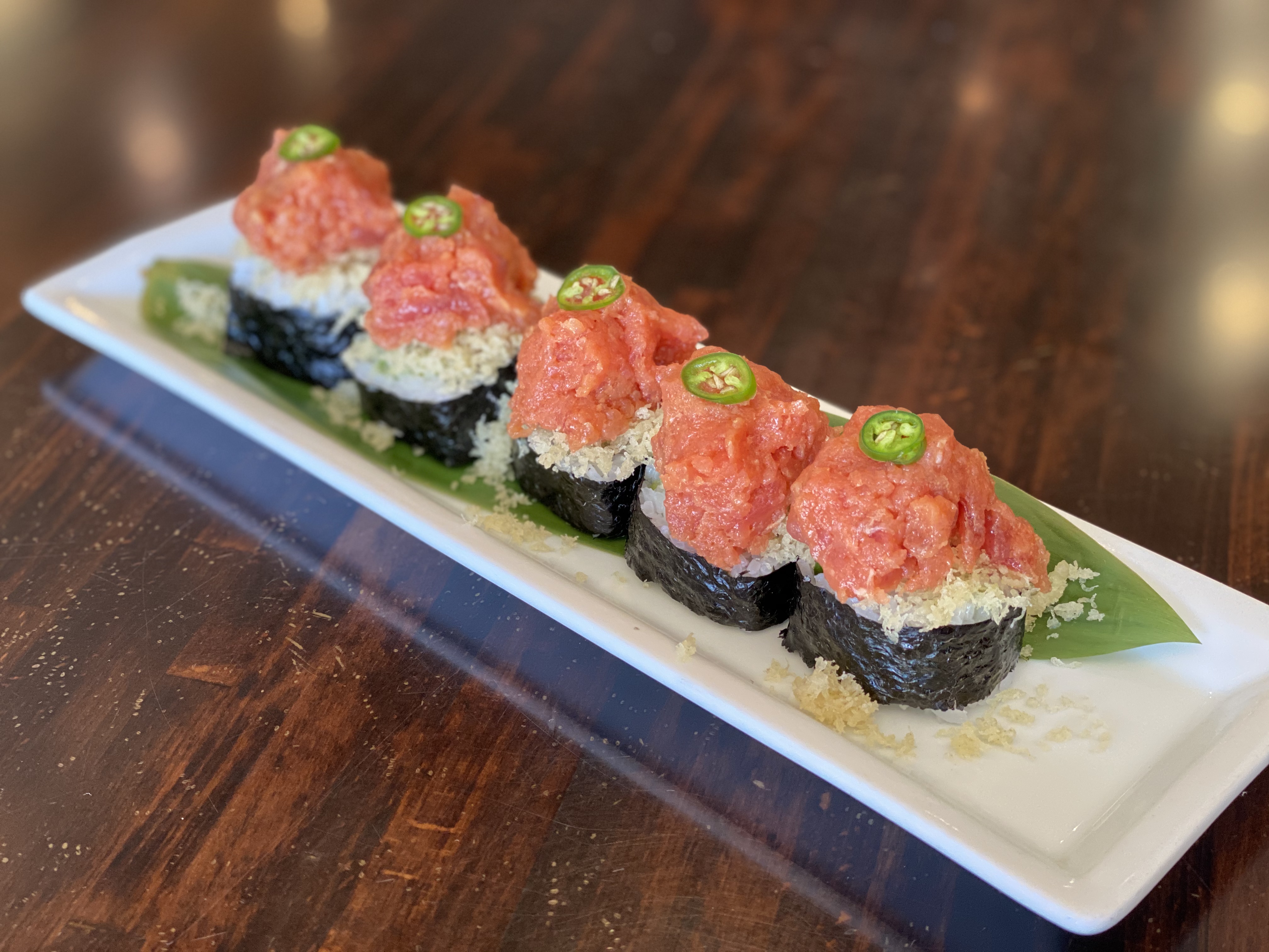 Order K-4 Roll food online from Kanpai Japanese Sushi Bar &amp; Gril store, Santa Monica on bringmethat.com
