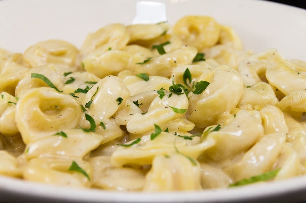 Order Pasta with Alfredo Sauce - Pasta food online from The Godfather Of Parsippany store, Parsippany Troy Hills on bringmethat.com