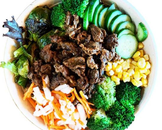 Order Classic BBQ Beef Bowl food online from On+On Kitchen store, Rancho Cucamonga on bringmethat.com