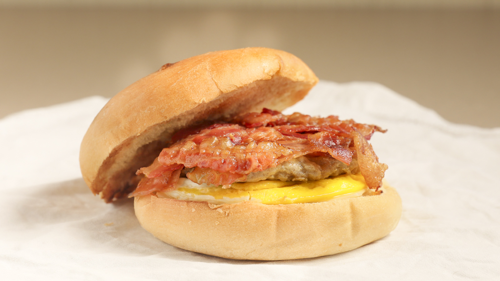 Order (Breakfast) Bagel Sandwich food online from Bosa Donuts store, Tempe on bringmethat.com