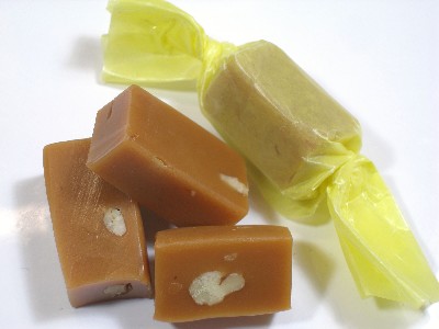 Order Wrapped Caramels with Pecans food online from Anderson Candy Shop store, Barrington on bringmethat.com