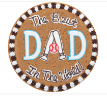 Order Best Dad In The World! - HS2404 food online from Cookie Co store, Longview on bringmethat.com