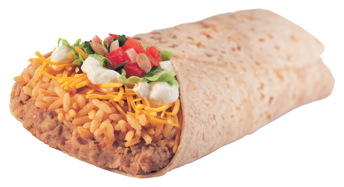 Order Veggie Burrito food online from Tacotime store, Highland on bringmethat.com