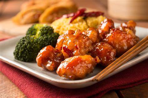 Order 109. General Tso's Chicken food online from Royal Buffet Sushi Grill store, Youngstown on bringmethat.com
