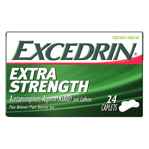Order Excedrin Extra Strength - 250 mg/24 Pack food online from Bottle Shop & Spirits store, Los Alamitos on bringmethat.com