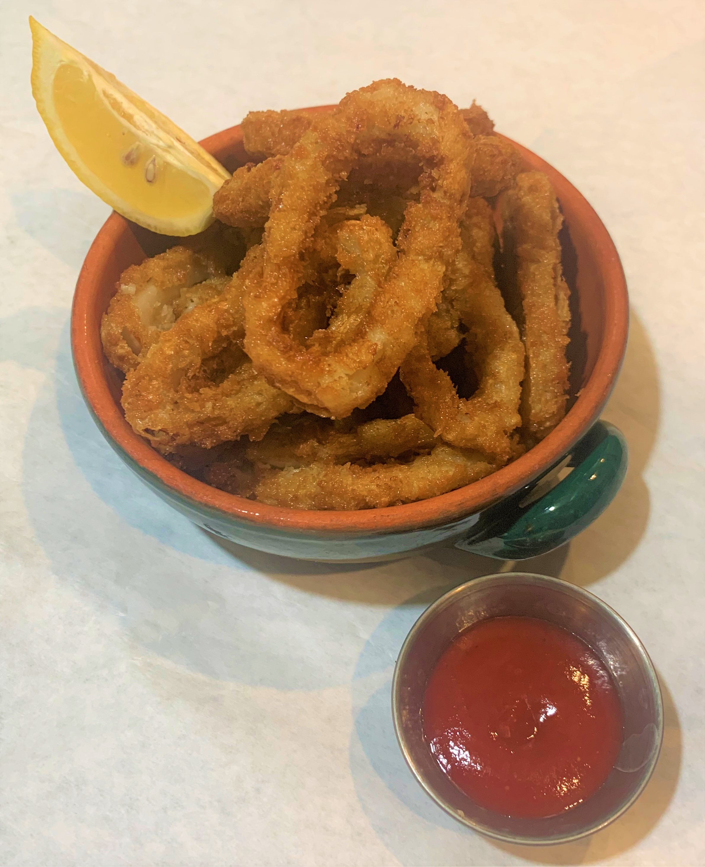 Order Calamari Rings food online from House Of Pong store, Claremont on bringmethat.com