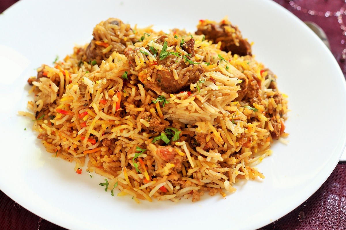 Order Mutton Biryani food online from Tandoori Restaurant store, Villa Park on bringmethat.com