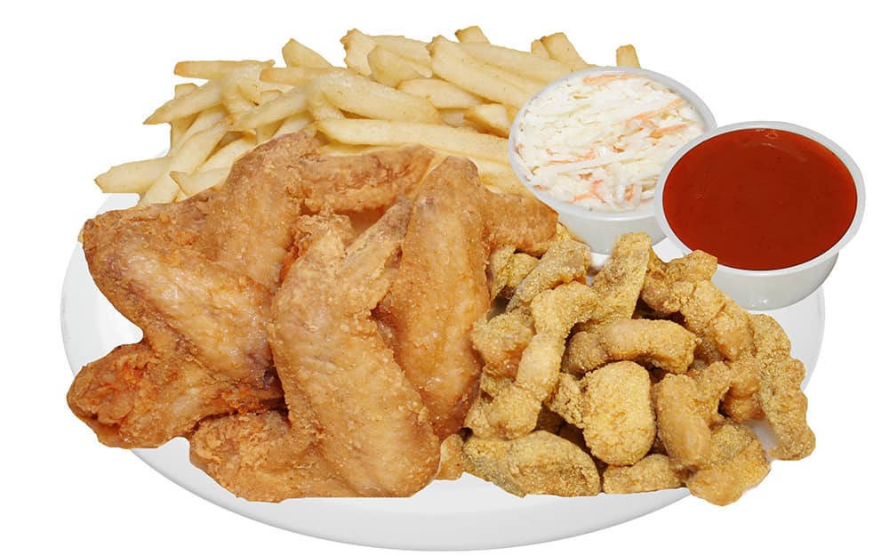 Order 3 Items Mix food online from Hardy Fish & Chicken store, Crete on bringmethat.com