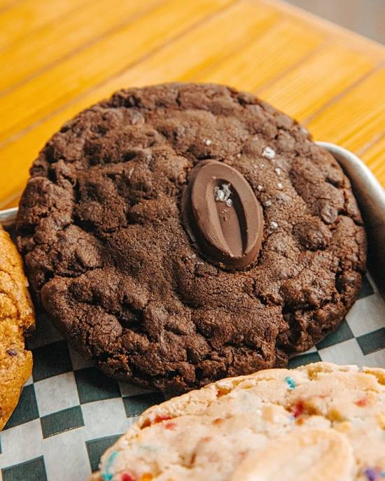Order Double Chocolate Chip Cookie food online from Coop Deville store, Pittsburgh on bringmethat.com
