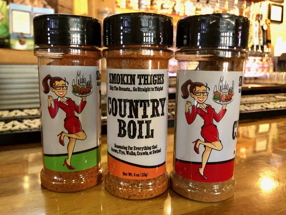 Order Country Boil Seasoning Bottle (mild) food online from Smokin Thighs store, Nashville on bringmethat.com