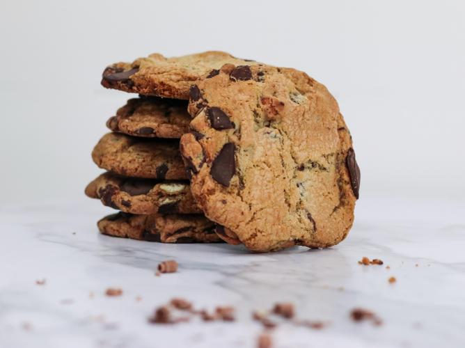 Order Gourmet Chocolate Chunk Cookie food online from The Salad Station store, Flowood on bringmethat.com