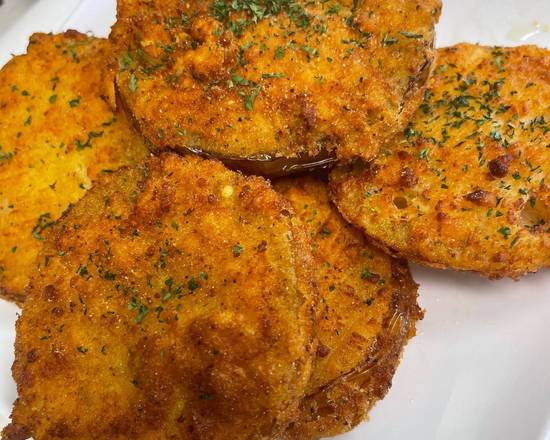 Order FRIED GREEN TOMATOES food online from Papa Lou's Kitchen store, Fayetteville on bringmethat.com