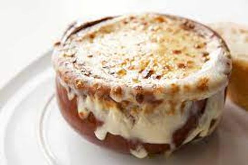 Order Crock of French Onion Soup food online from Kellogg's diner store, Brooklyn on bringmethat.com